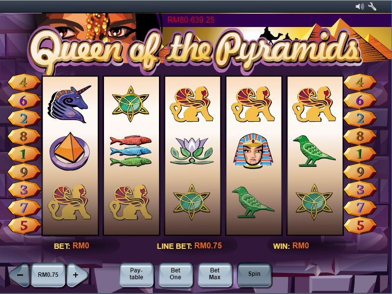 Тайны египетской цивилизации в онлайн слоте «Queen of The Pyramids» от казино Плей Фортуна